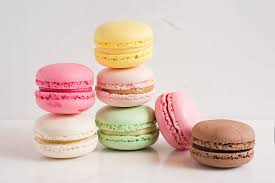 Detalle artístico macarons